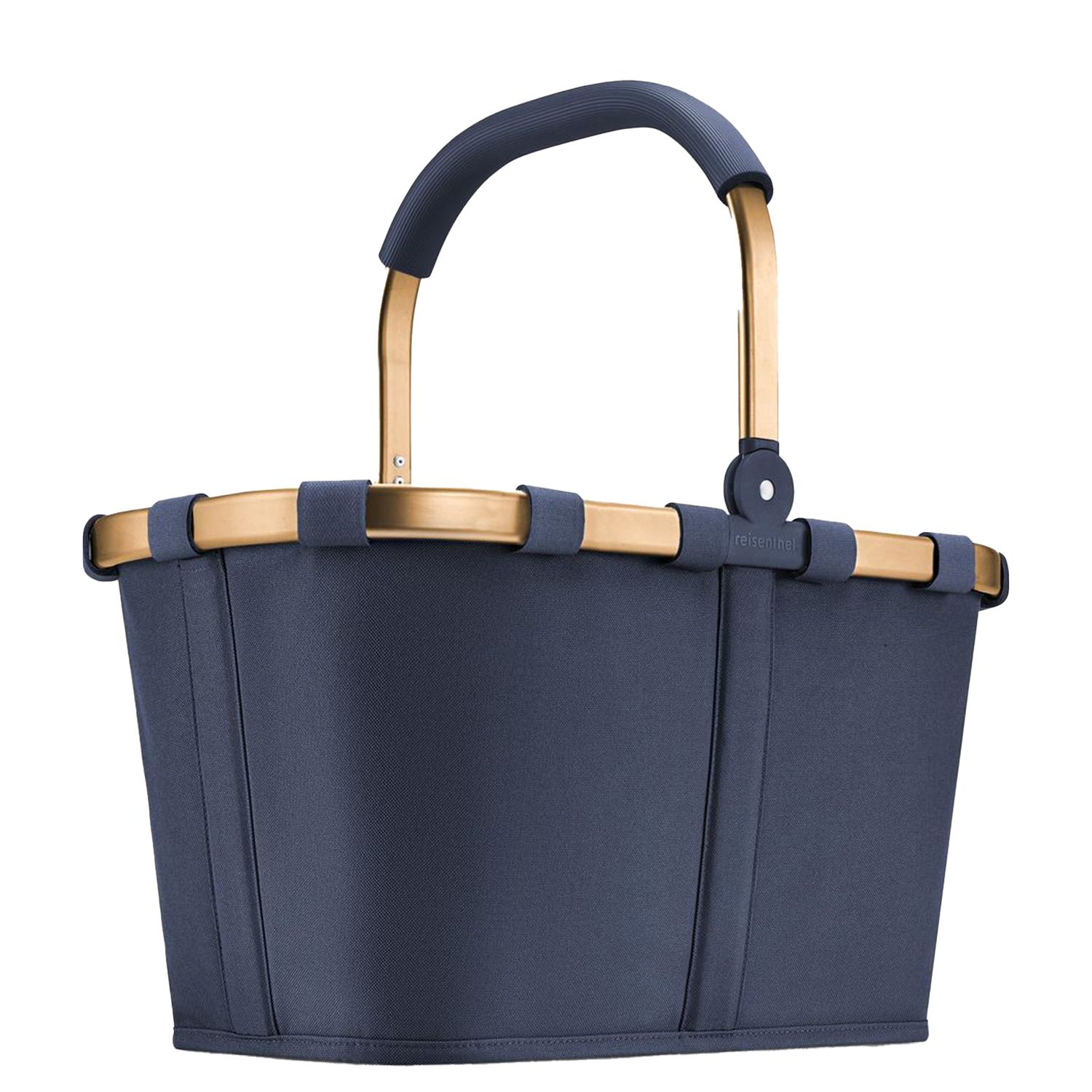 Reisenthel Carrybag shopper blauw en goud