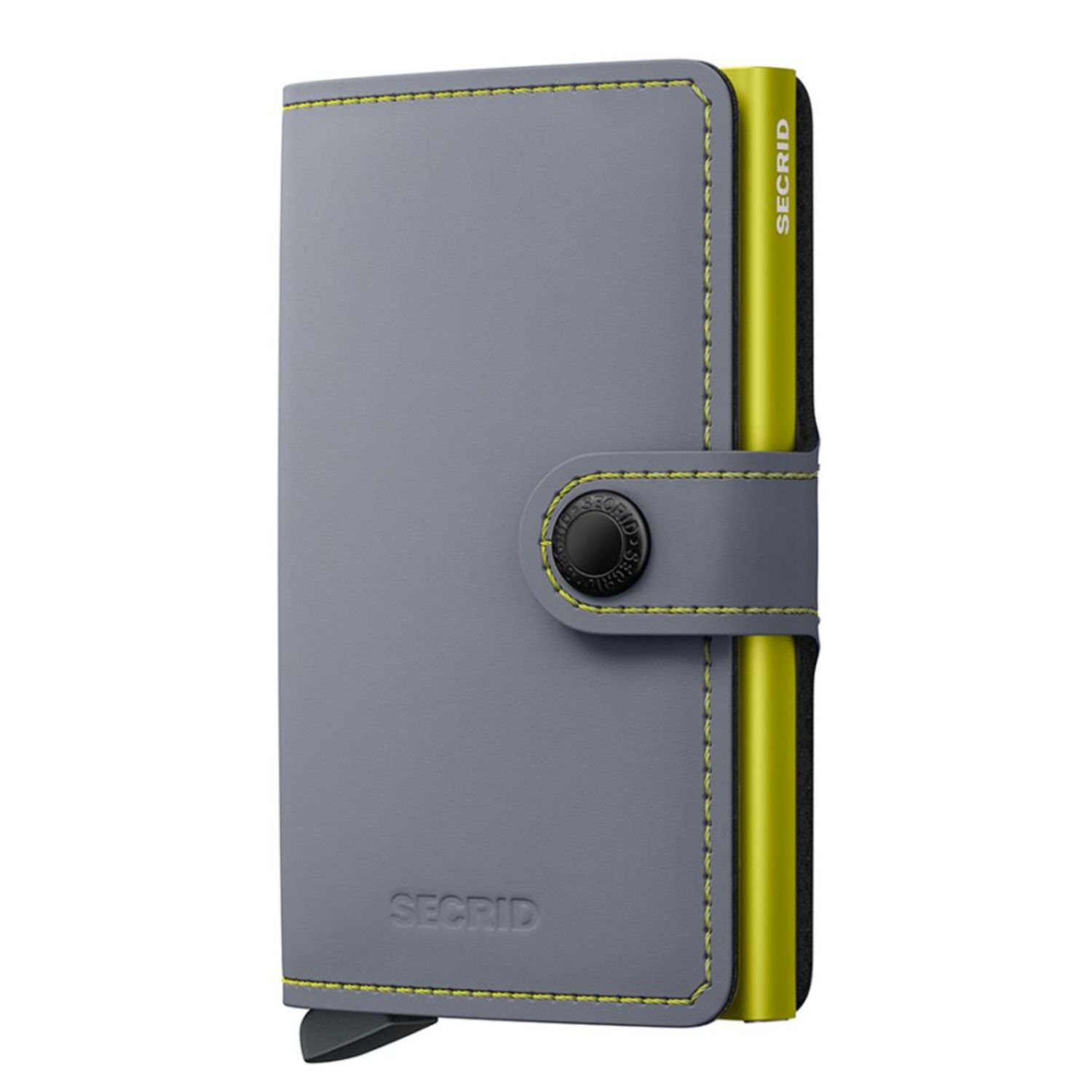 Secrid Mini Wallet portemonnee grijs, groen en multicolor