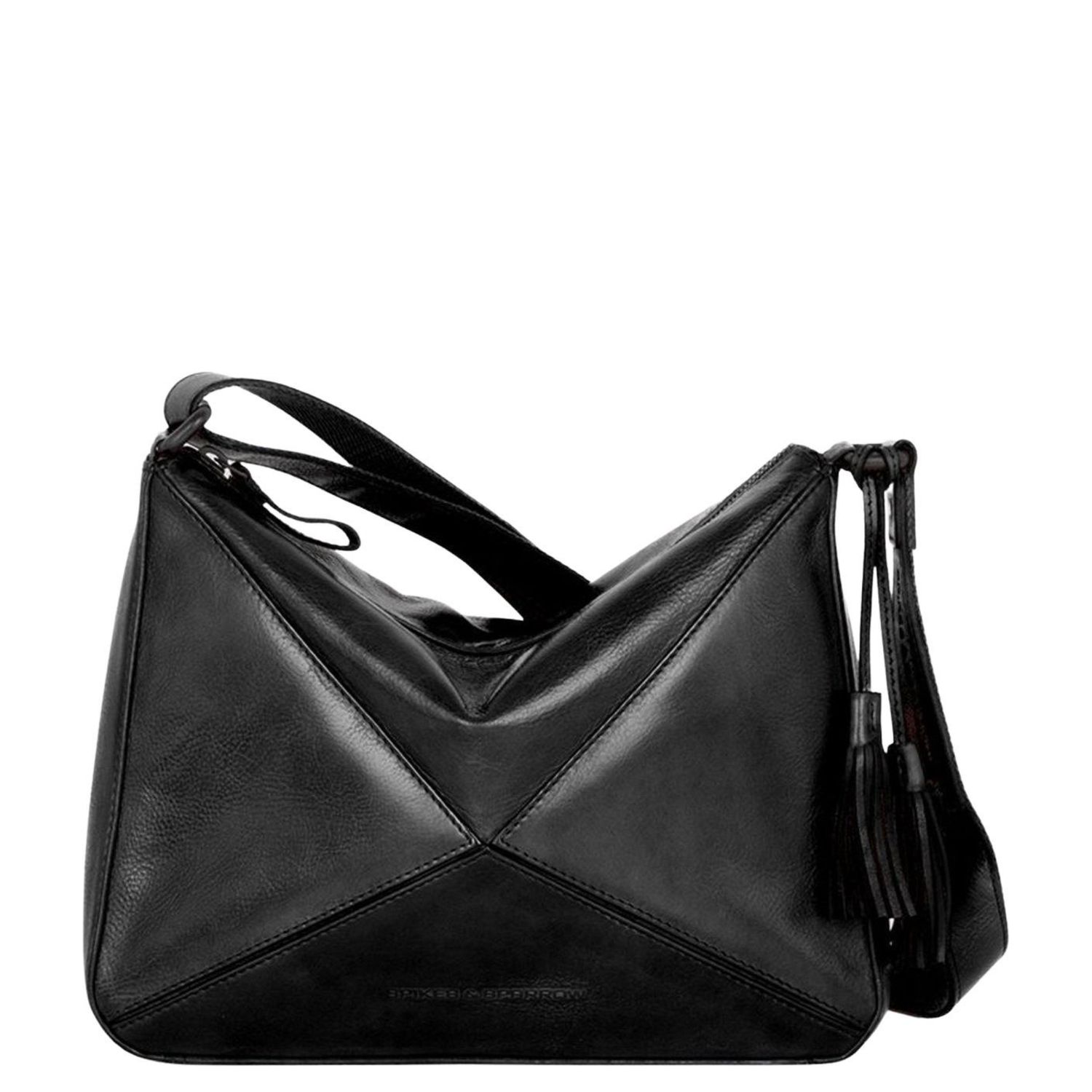 Spikes & Sparrow crossbodytas zwart