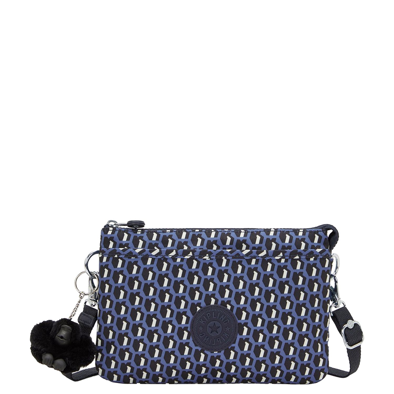 Kipling Riri crossbodytas blauw