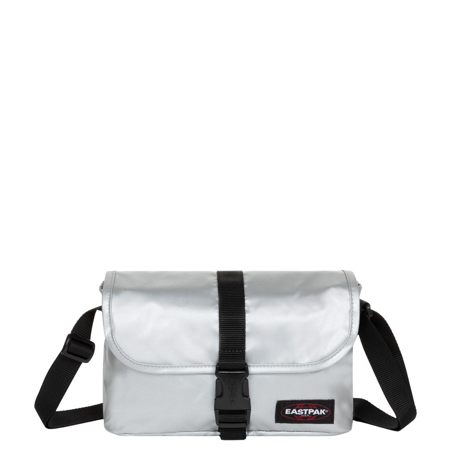 Eastpak crossbodytas zilver
