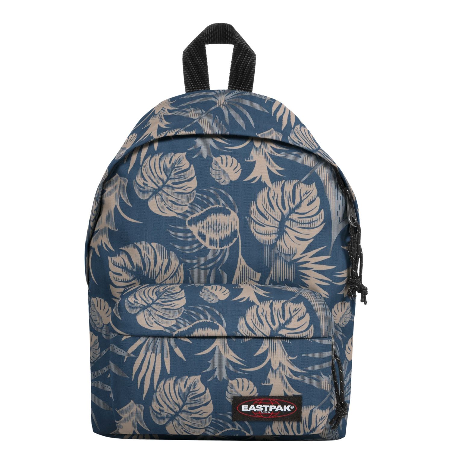 Eastpak Orbit schooltas blauw, beige en multicolor