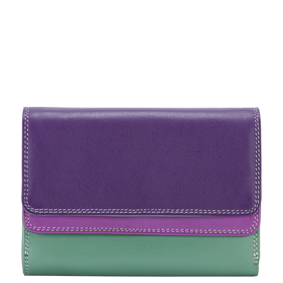 Mywalit Double Flap Purse Wallet orchid