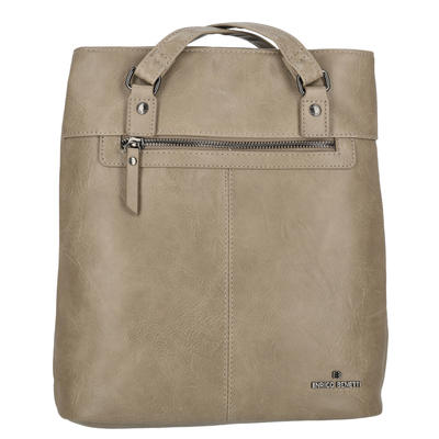 Enrico Benetti Julia Laptop Backpak Shoulderbag light taupe