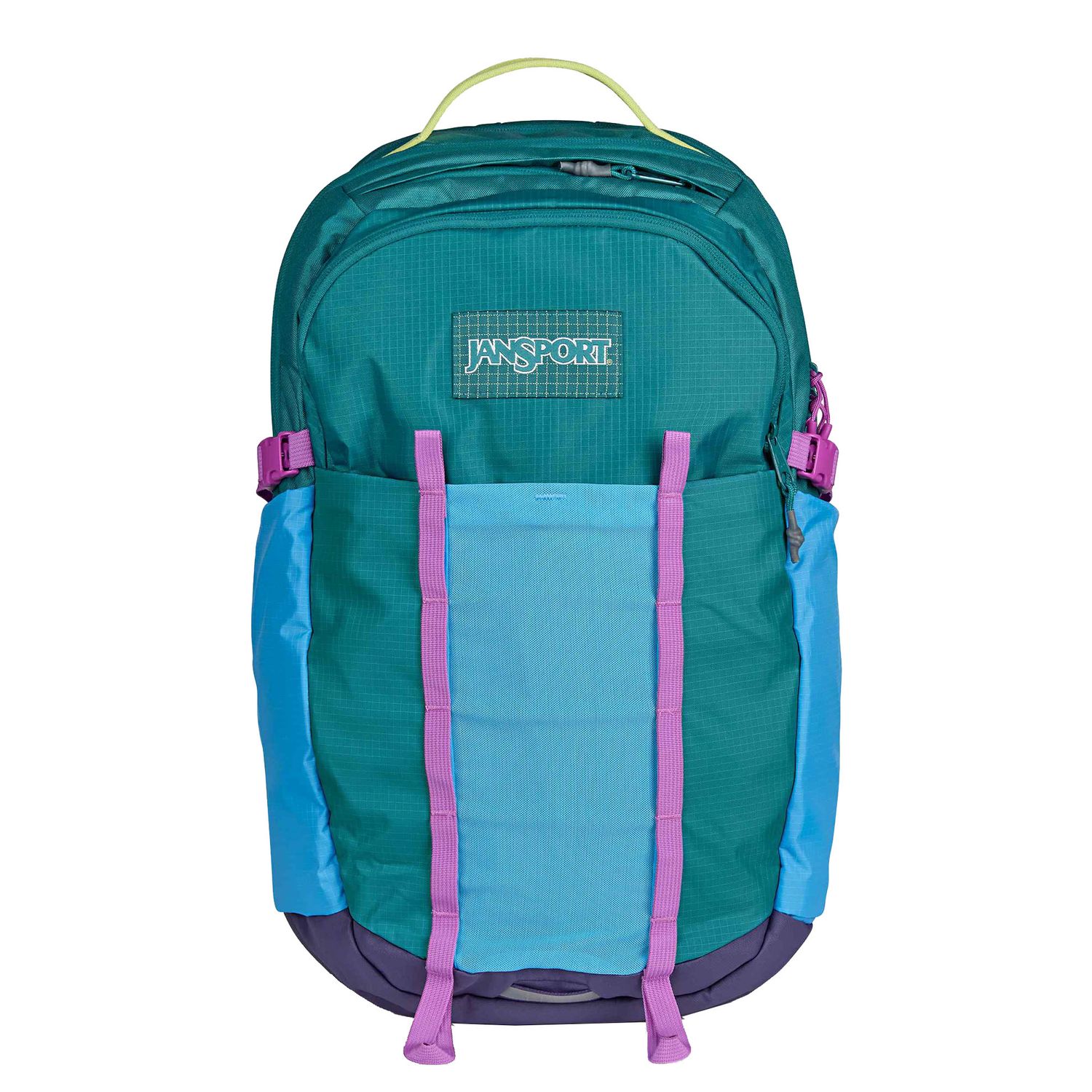Jansport Laptop Rugzakken groen en multicolor