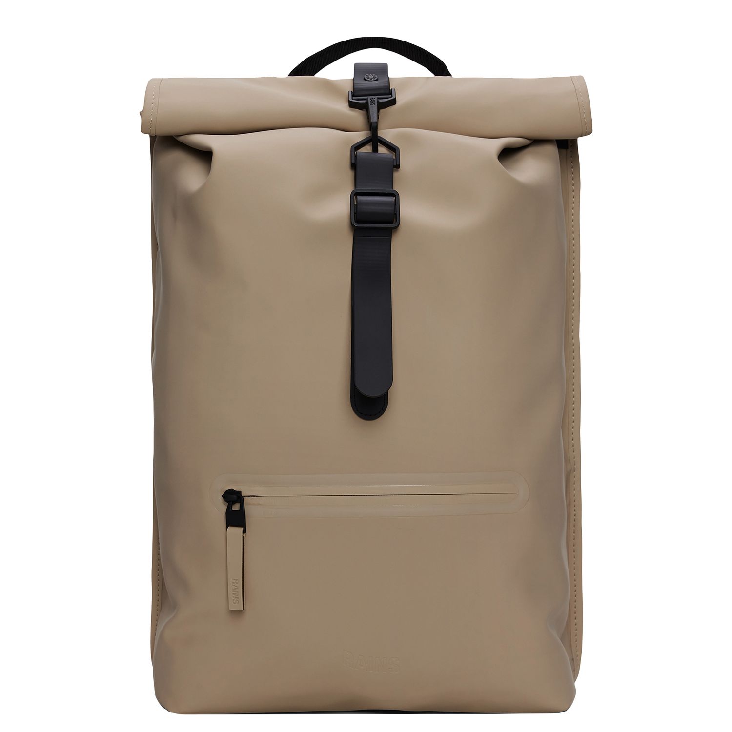 Rains Rolltop Rucksack rugzak beige