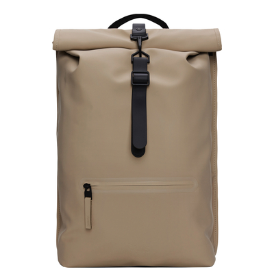 Rains Rolltop Rucksack W3 beige