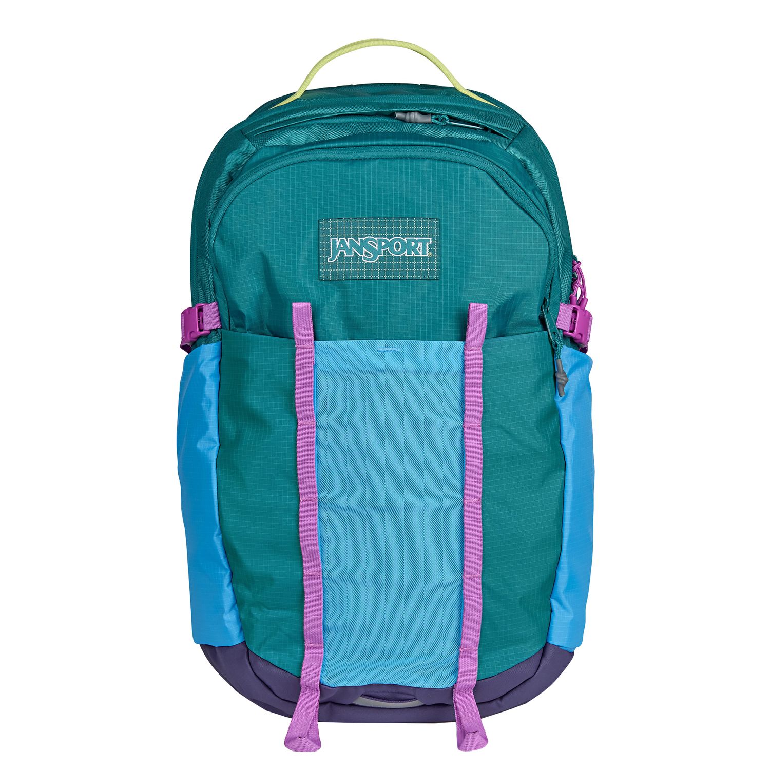 Jansport Laptop Rugzakken groen en multicolor