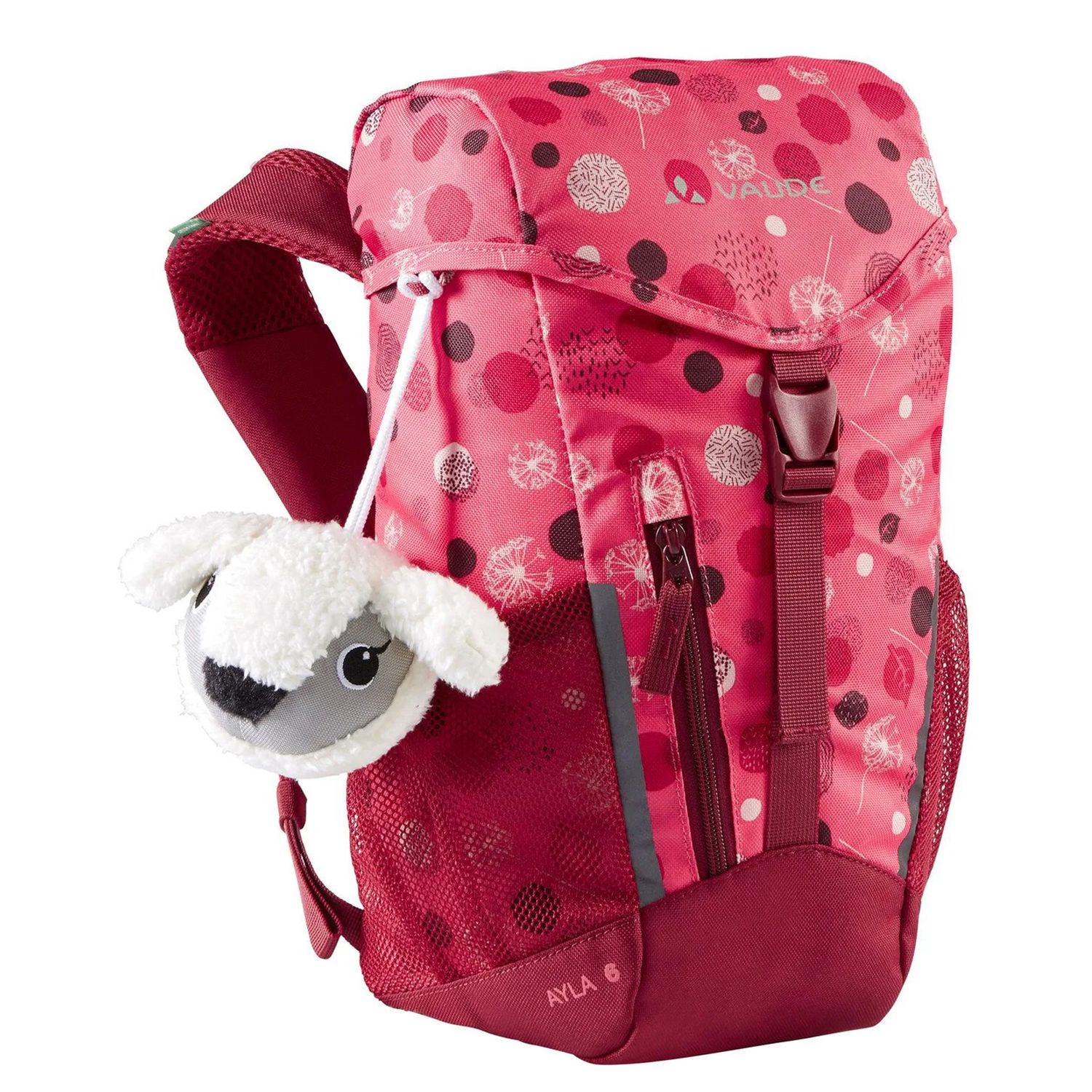 Vaude Ayla rugzak rood en roze