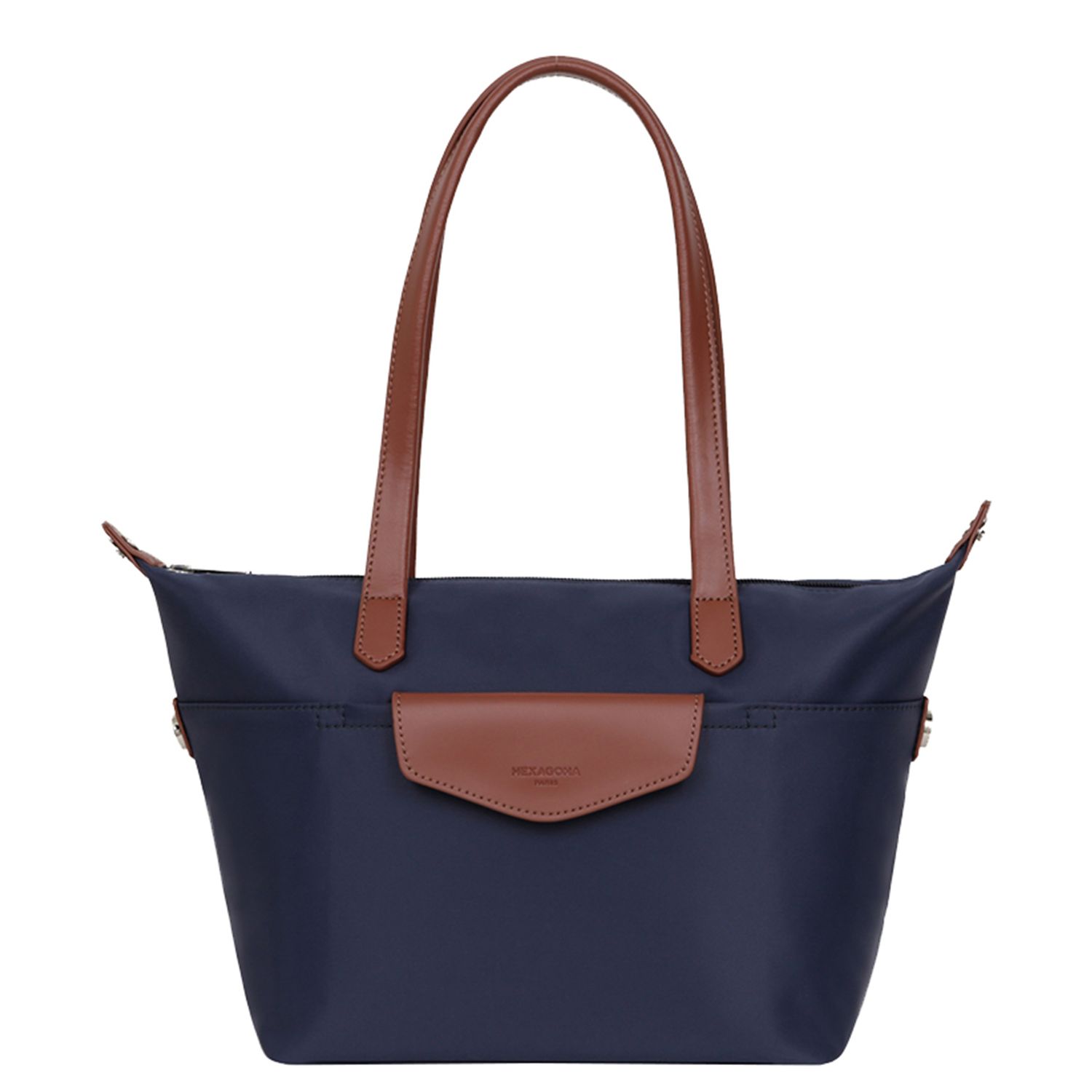 Hexagona shopper blauw