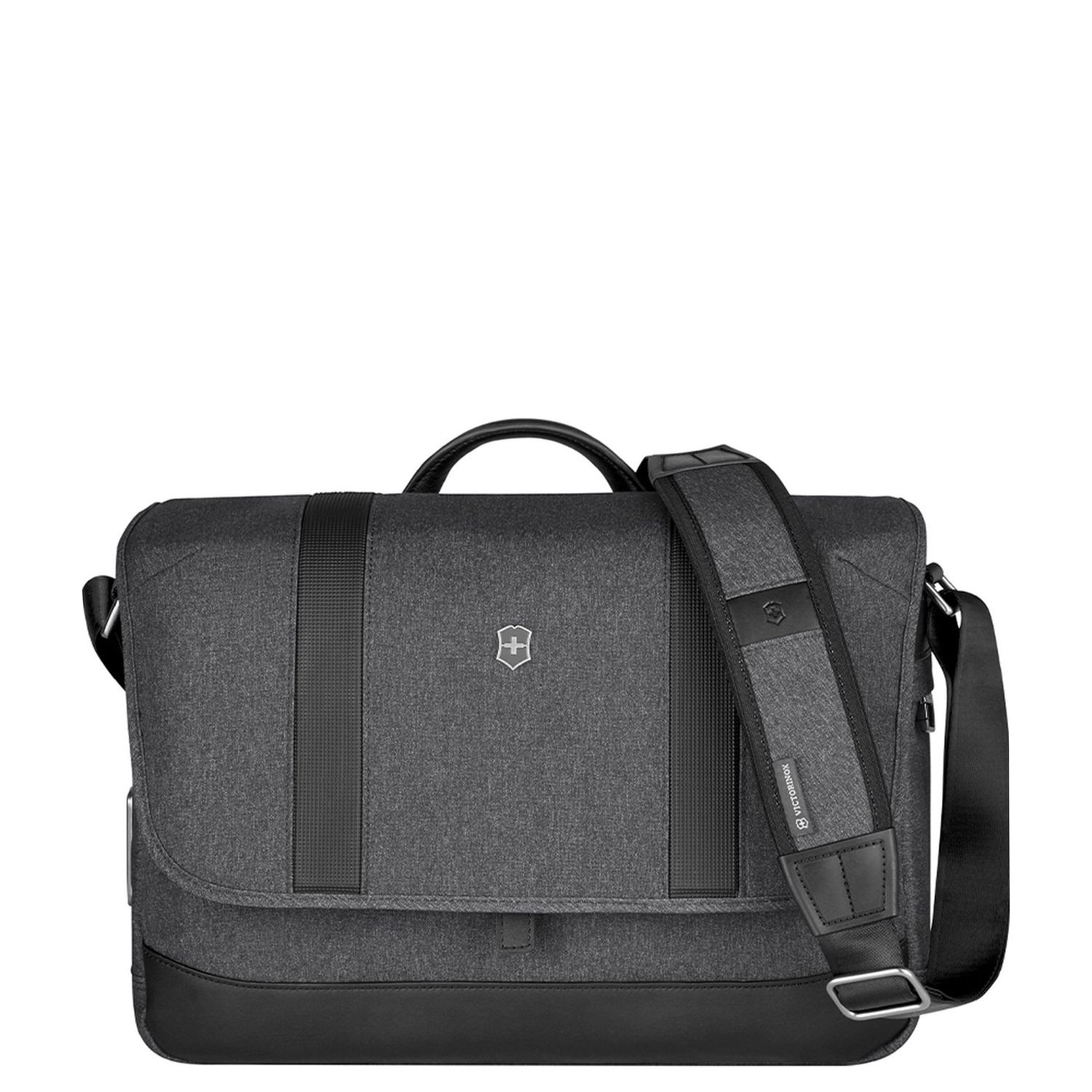 Victorinox messenger bag zwart en grijs