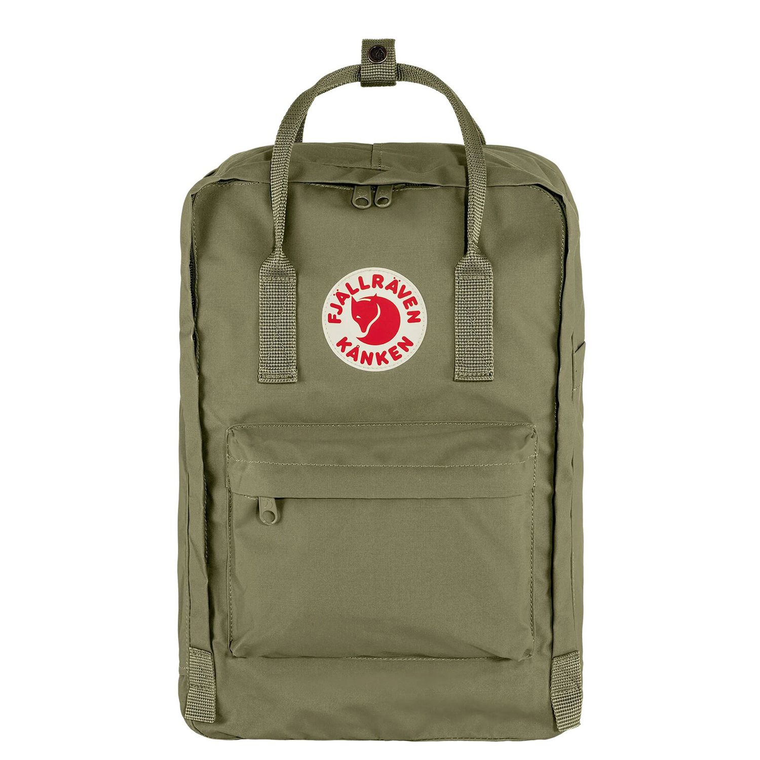 Fjällräven Kanken Laptop Rugzakken groen