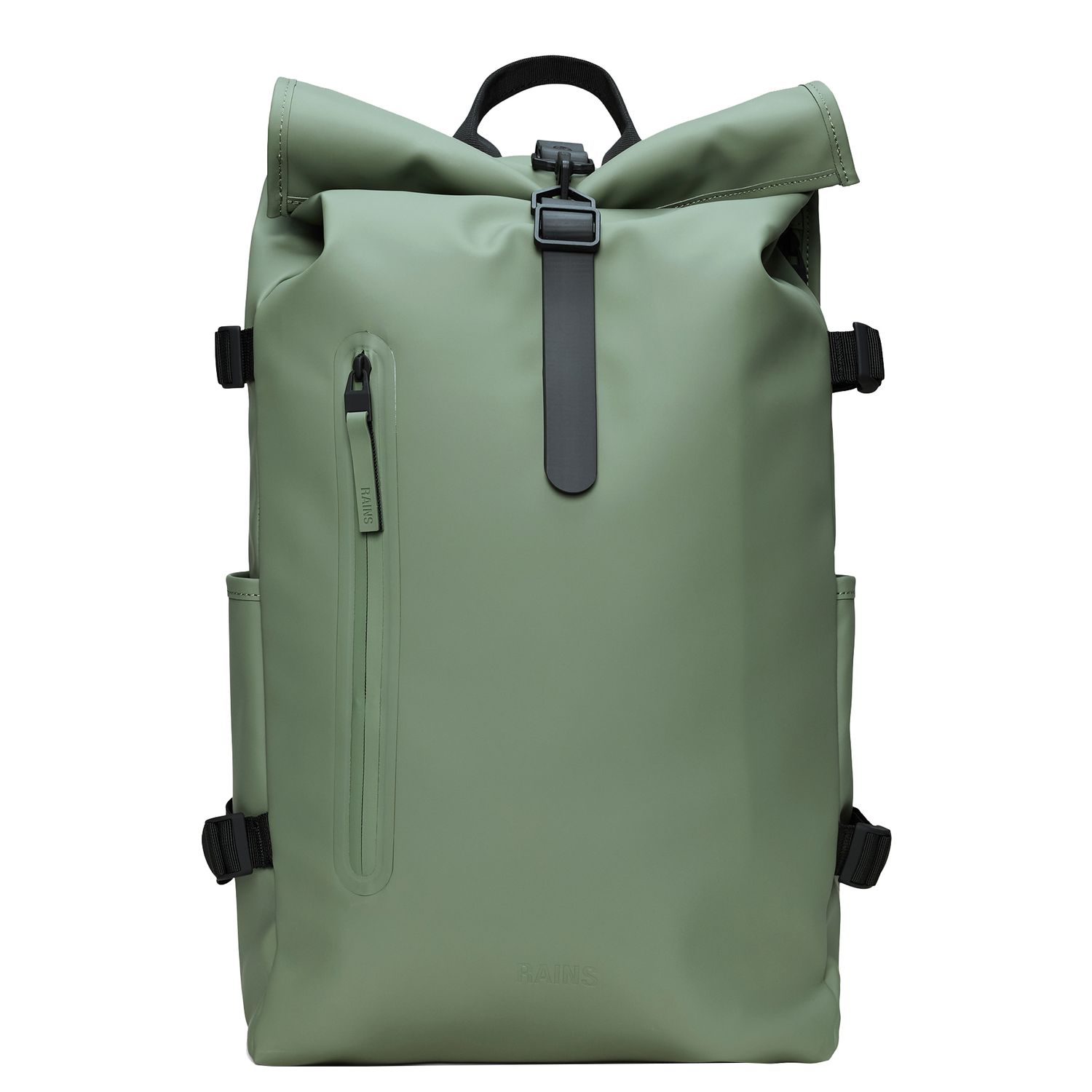 Rains Rolltop Rucksack rugzak blauw