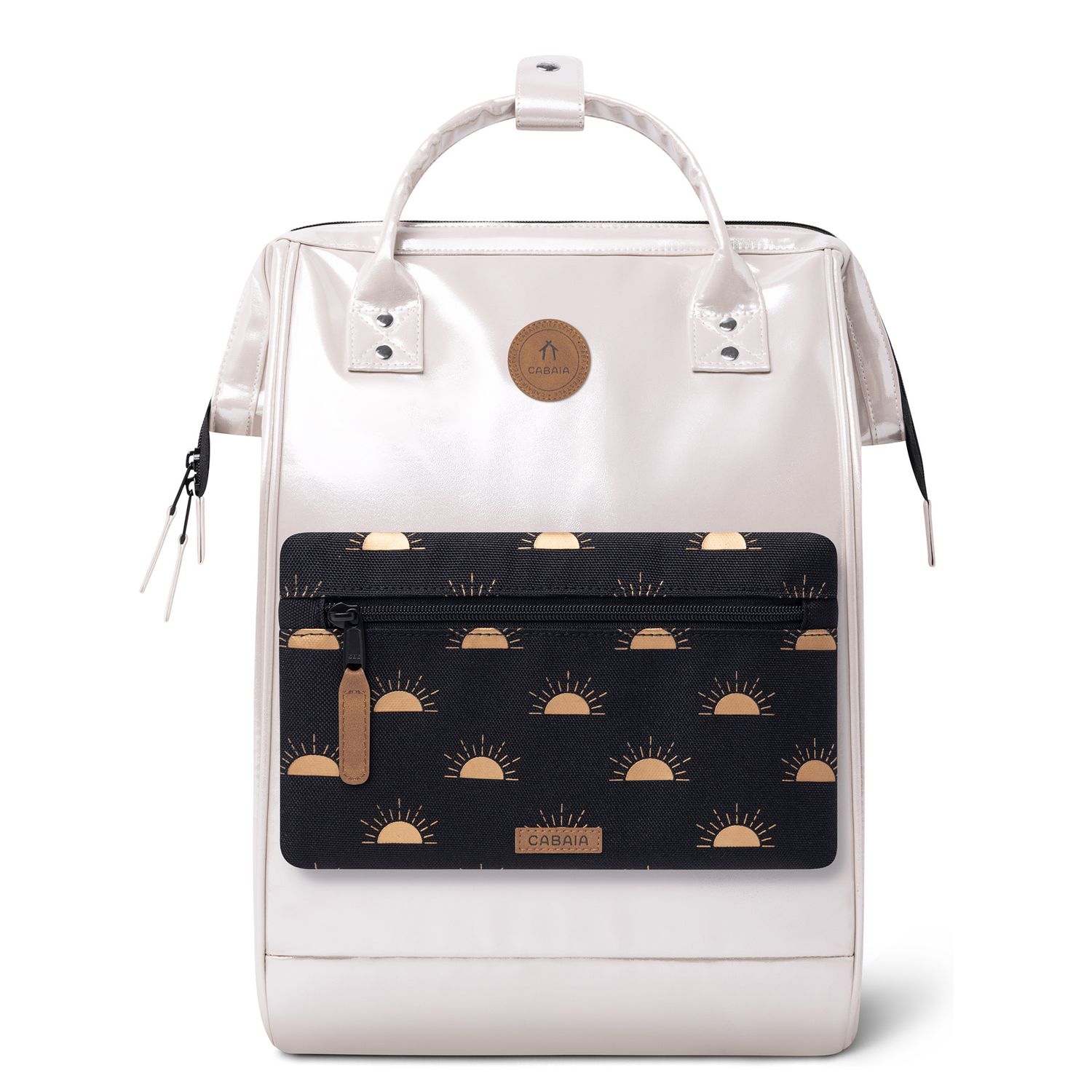 Cabaia Adventurer Laptop Rugzakken zilver