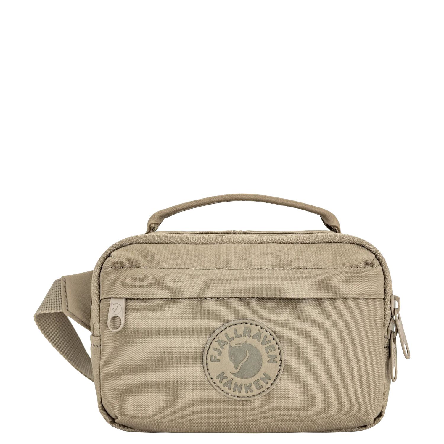Fjällräven Kanken crossbodytas grijs en taupe