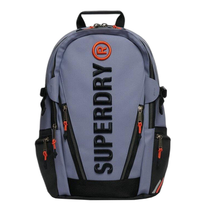 Superdry Tarp Embossed Backpack granite blue