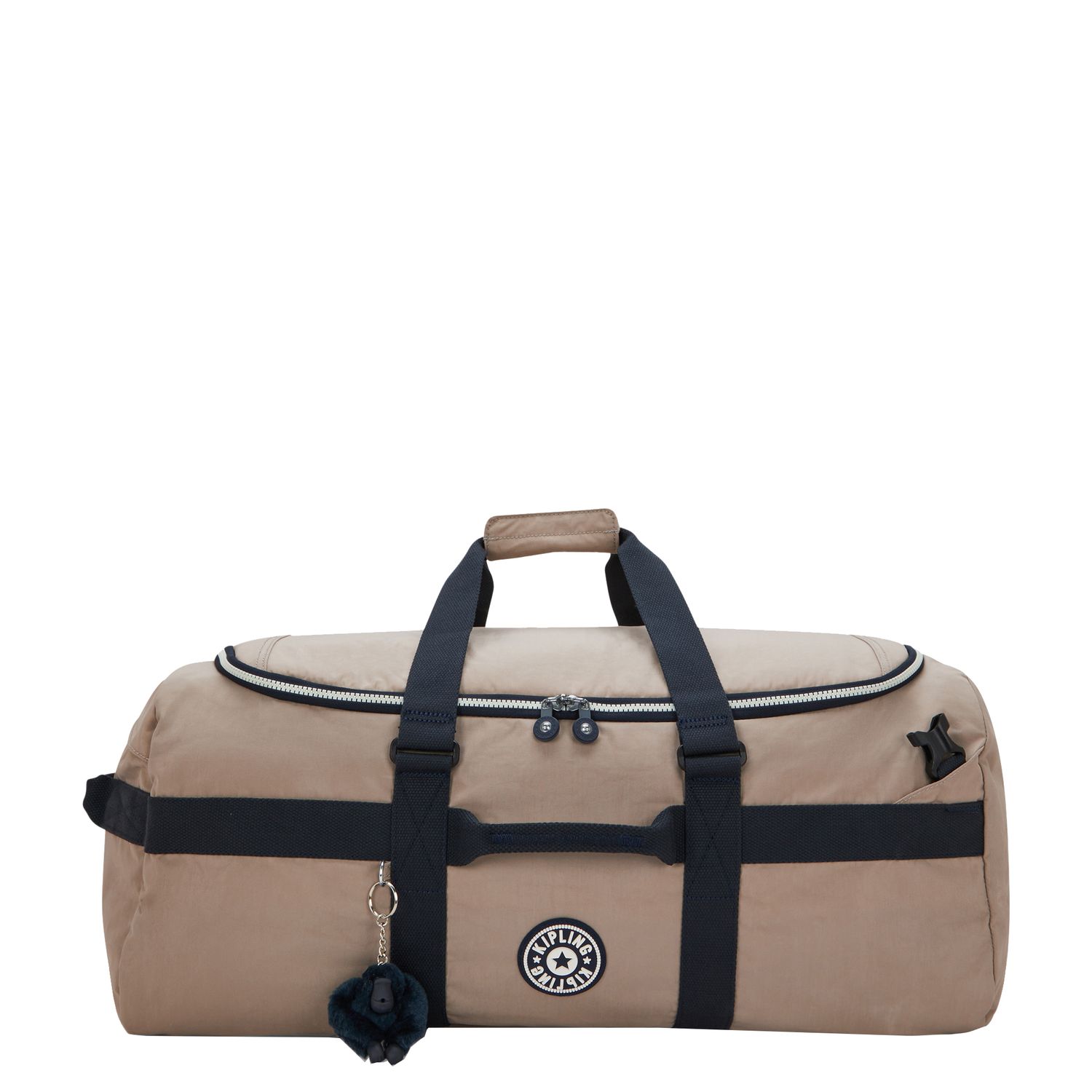 Kipling reistas grijs en taupe