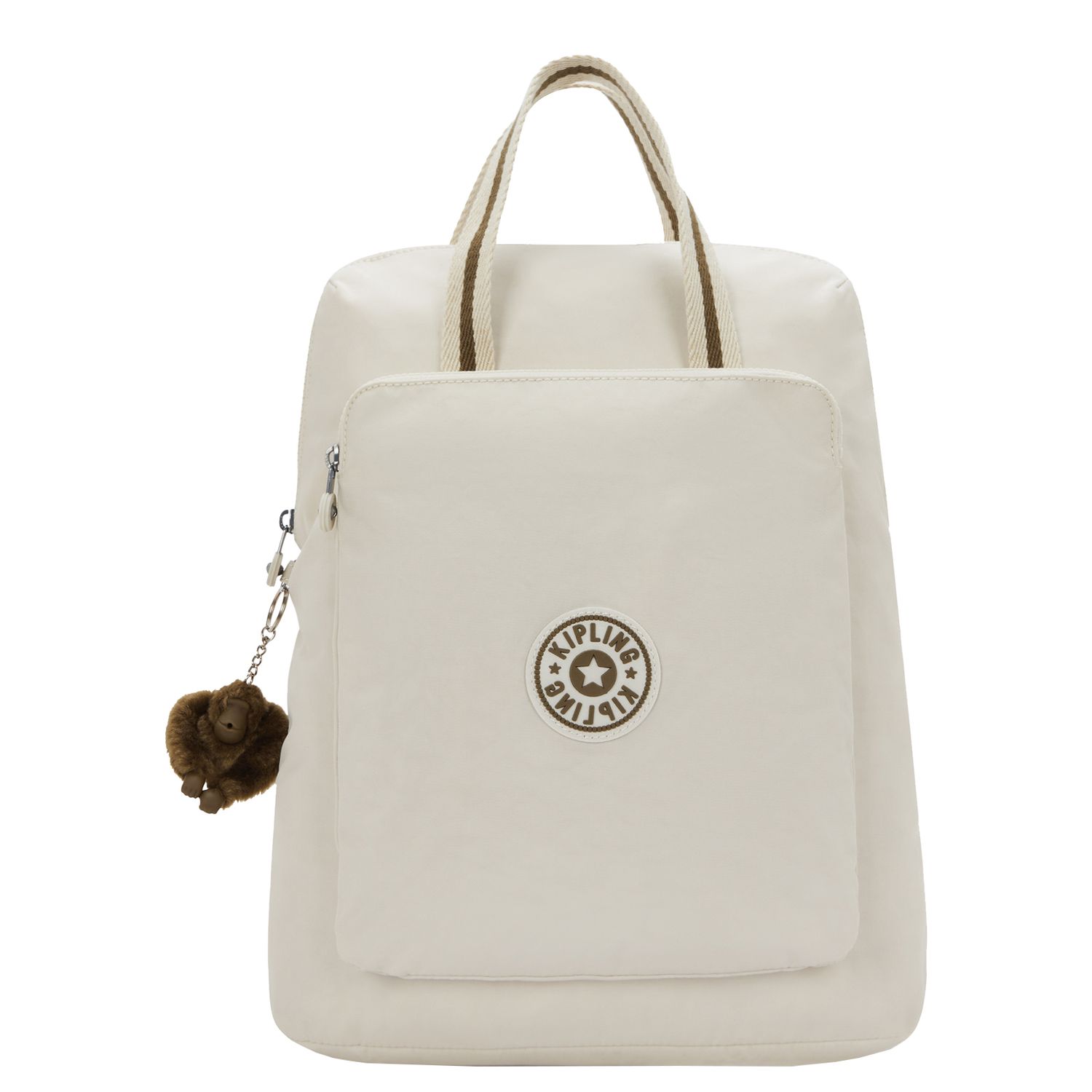 Kipling Laptop Rugzakken beige en bruin
