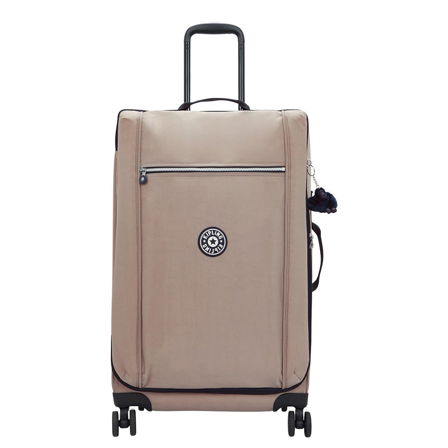 Kipling Zachte Koffers grijs en taupe