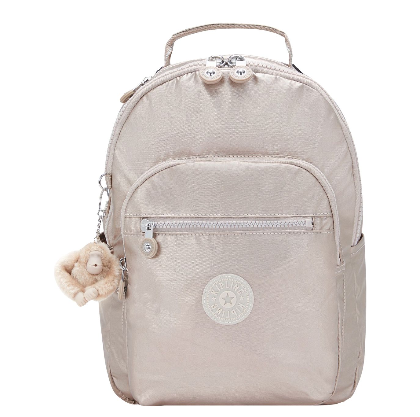 Kipling Seoul S rugzak zilver