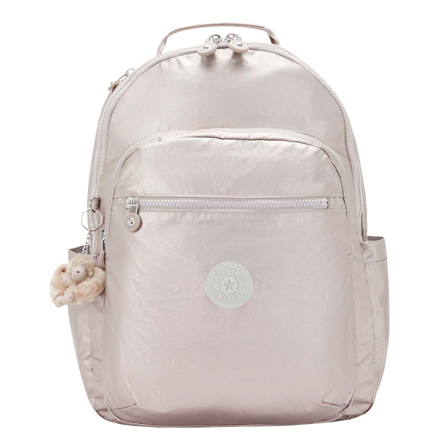 Kipling Seoul Laptop Rugzakken zilver