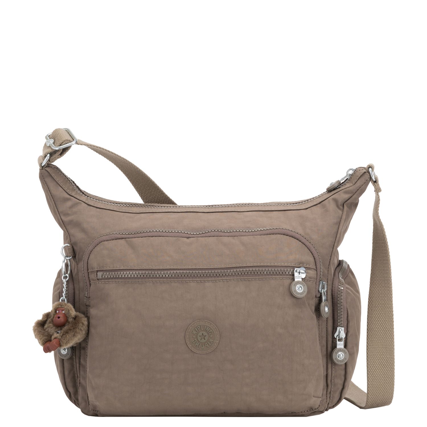 Kipling Gabbie schoudertas beige