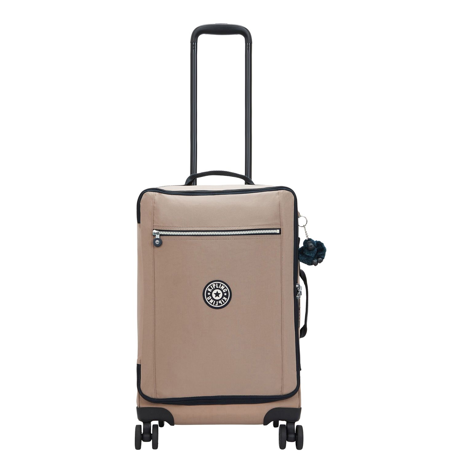 Kipling Zachte Koffers grijs en taupe