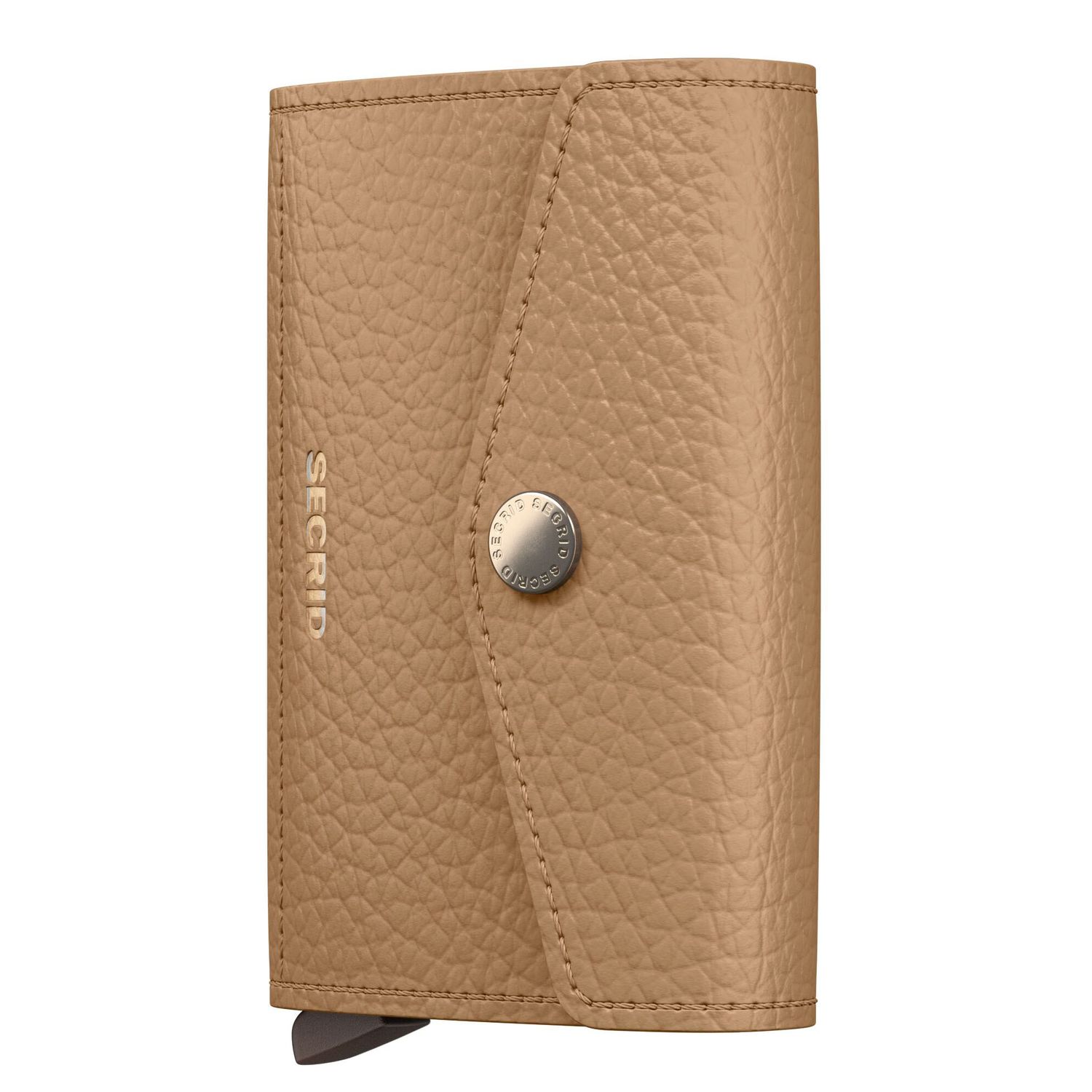 Secrid clutch grijs, wit en bruin