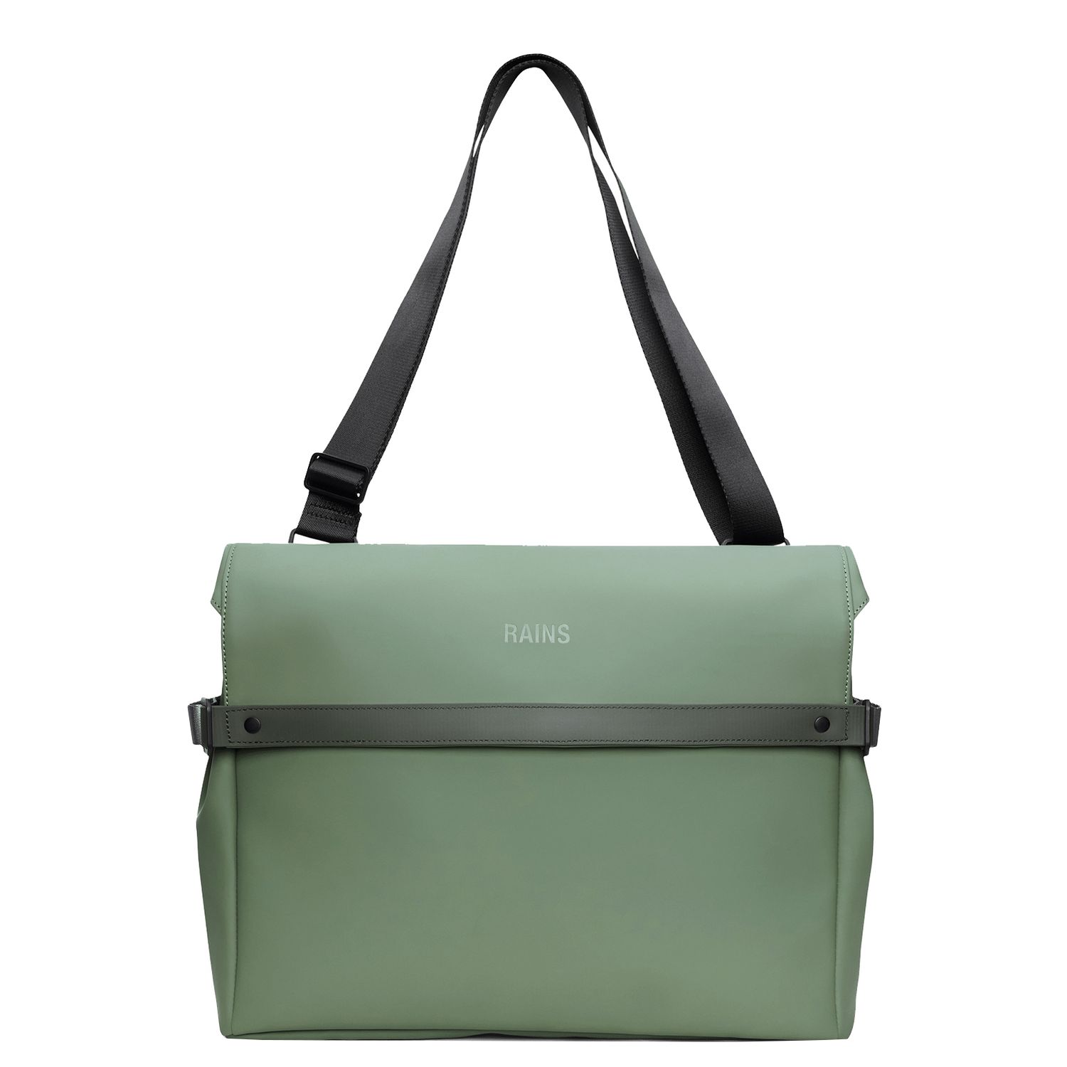 Rains schoudertas groen