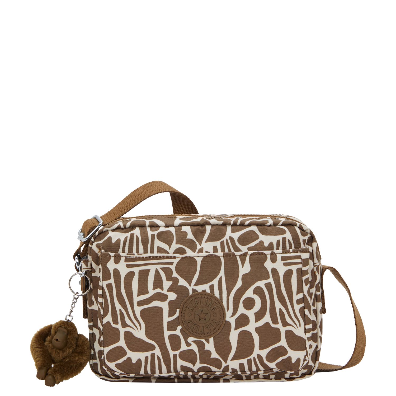 Kipling Abanu M crossbodytas khaki en multicolor