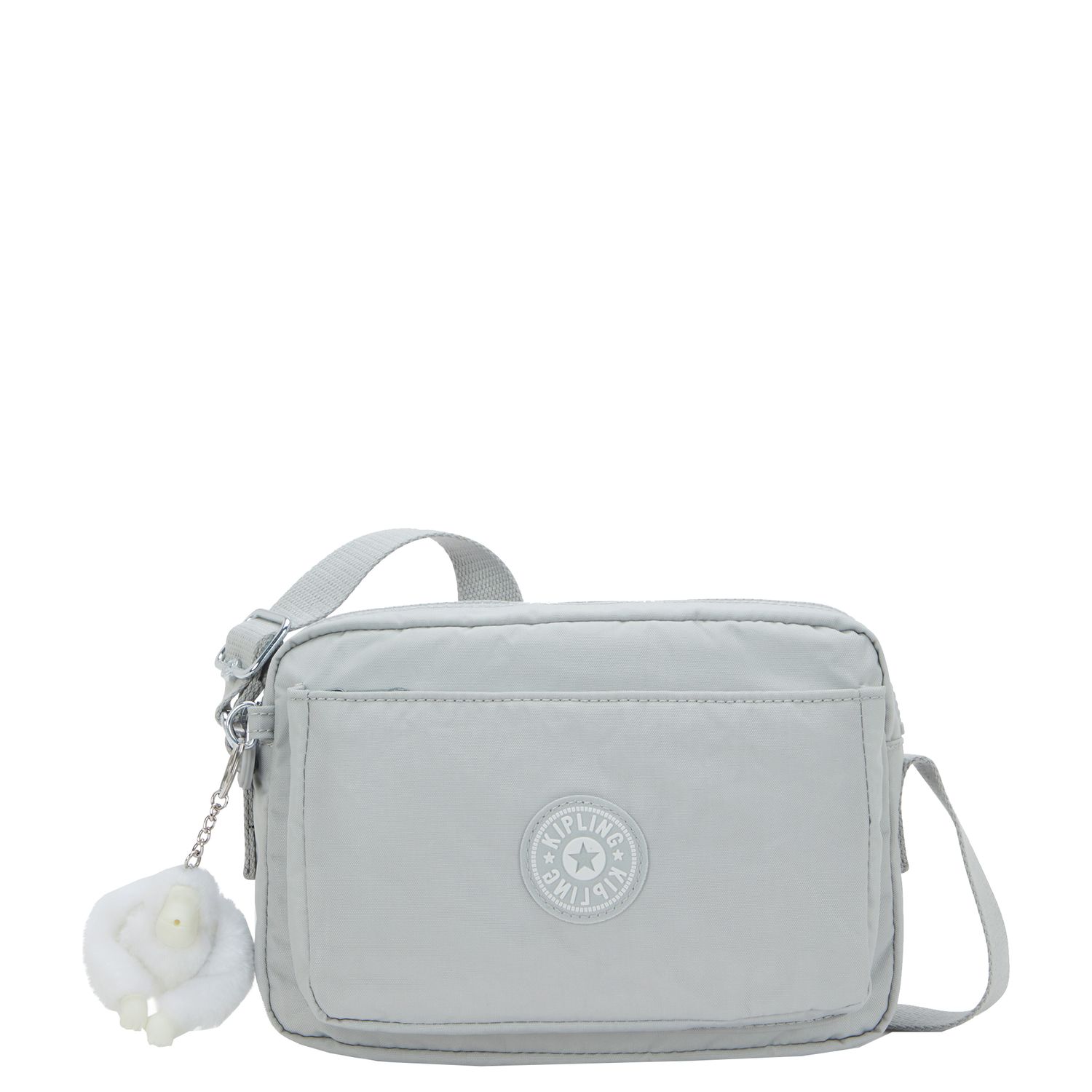 Kipling Abanu M crossbodytas grijs