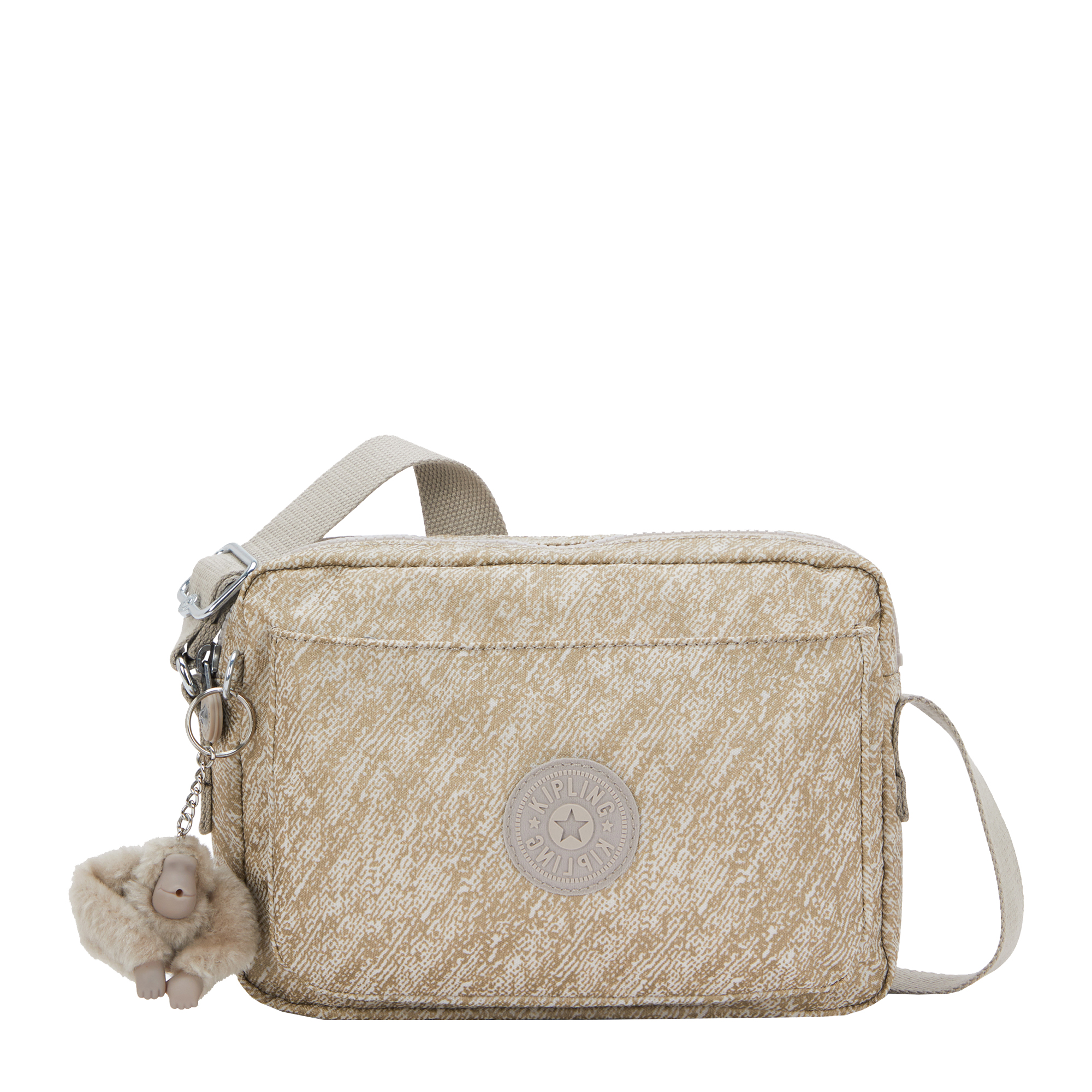 Kipling Abanu crossbody tas M blue stone | 024202-Lichtblauw