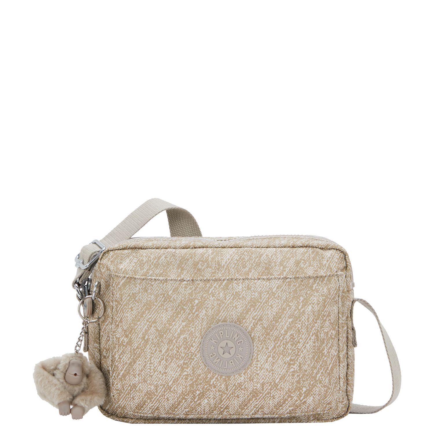 Kipling Abanu M crossbodytas goud