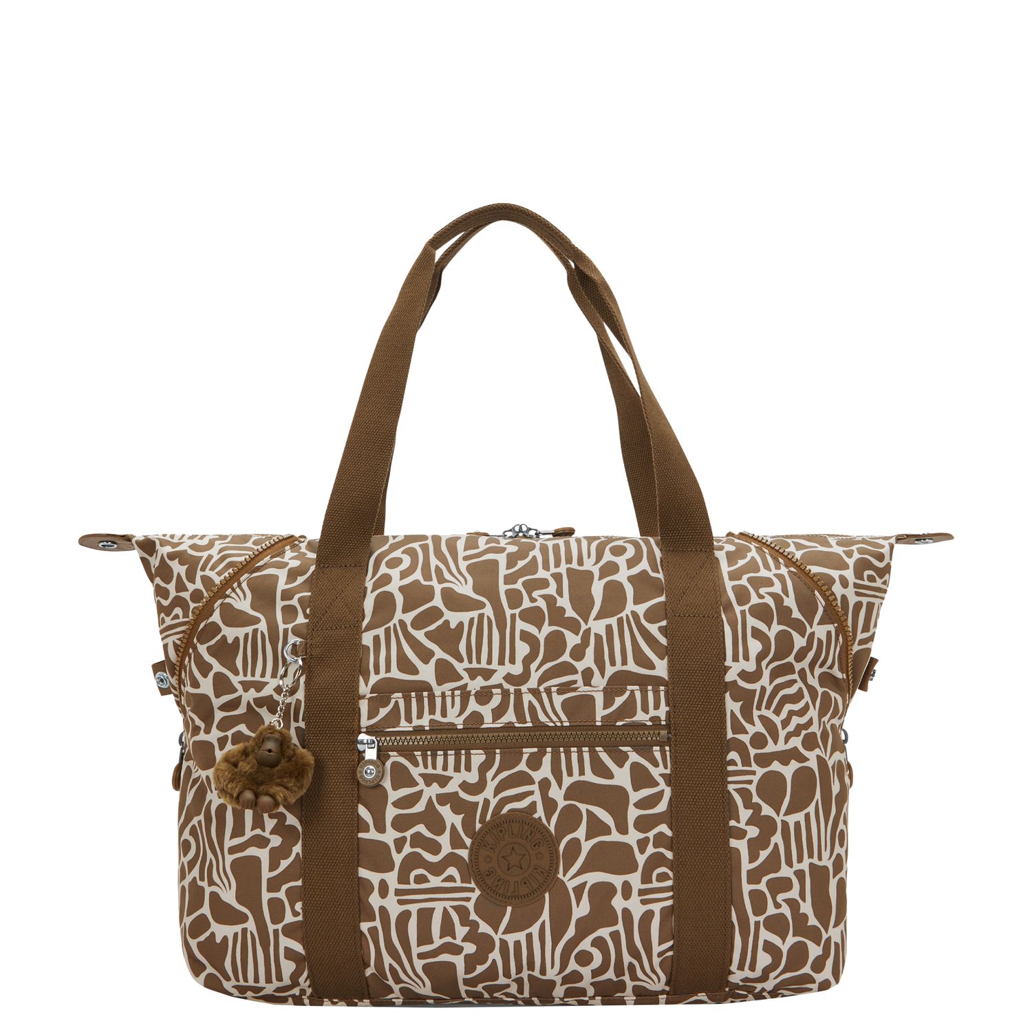 Kipling Art M reistas khaki en multicolor