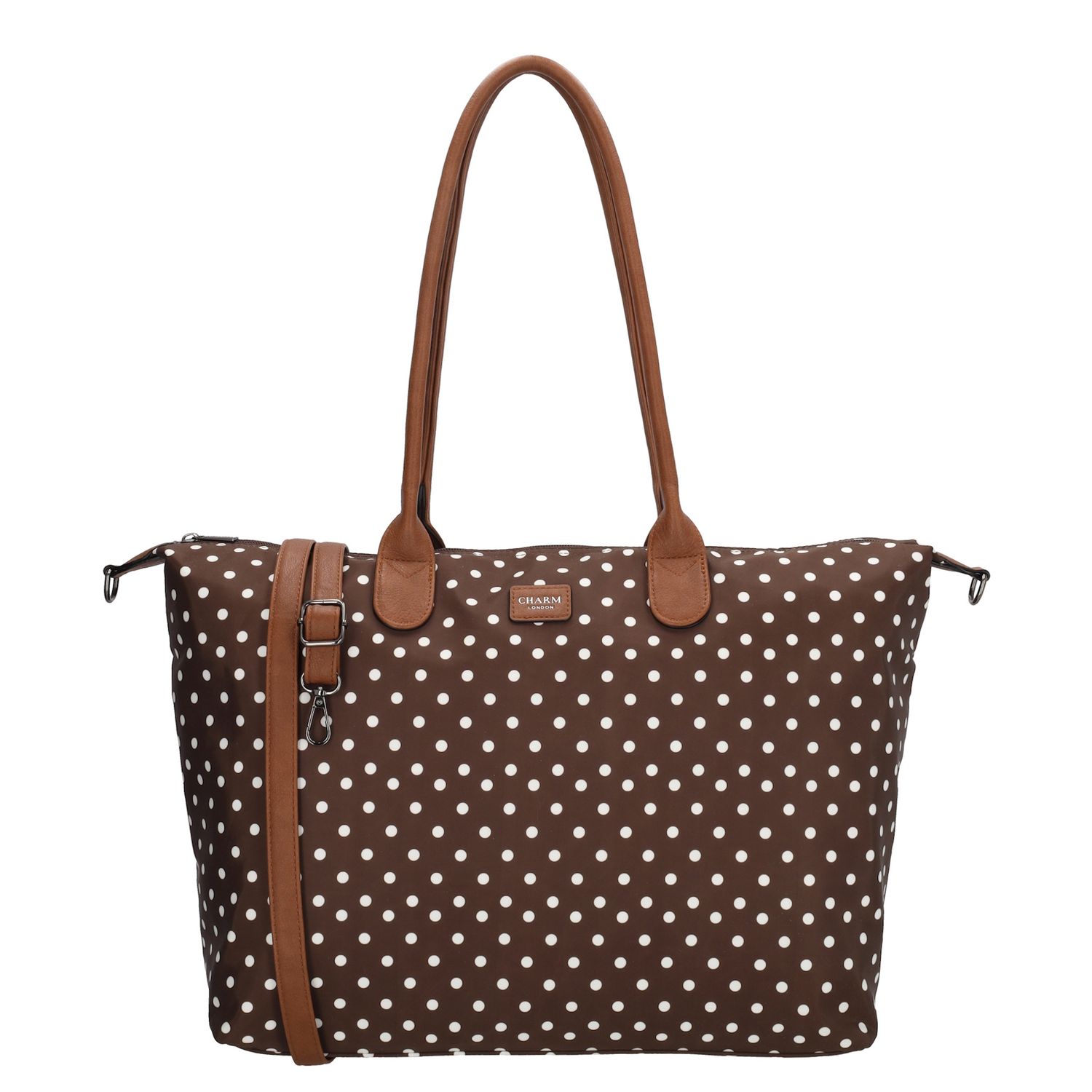 Charm London schoudertas bruin