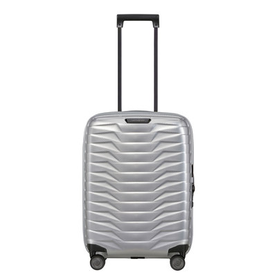 Samsonite Proxis Handbagage Spinner 55 cm - Uitbreidbaar 40/46 liter - 55x40x20/23 cm - silver
