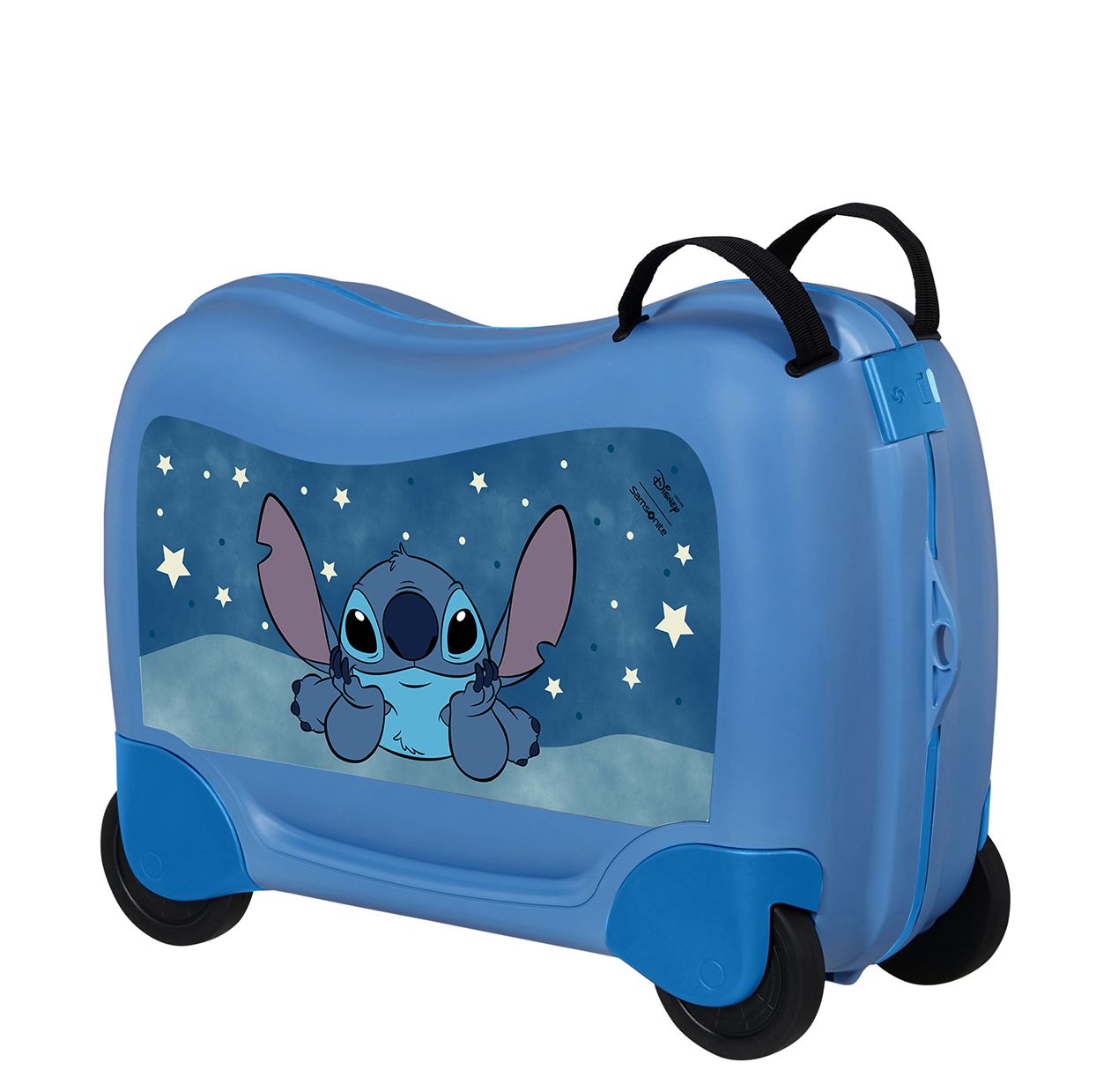 Samsonite Dream2Go Disney Ride-On Suitcase stitch