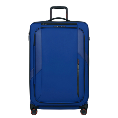 Samsonite Glazed Spinner 78 cm - Uitbreidbaar 125/141 liter - 78x48x32/35 cm - electric blue