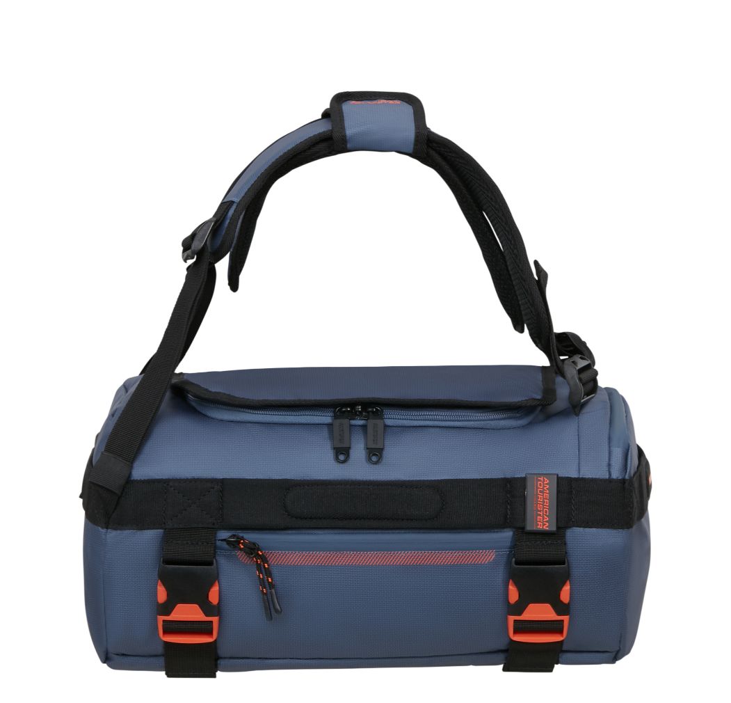 American Tourister Urban Track weekendtas oranje en blauw