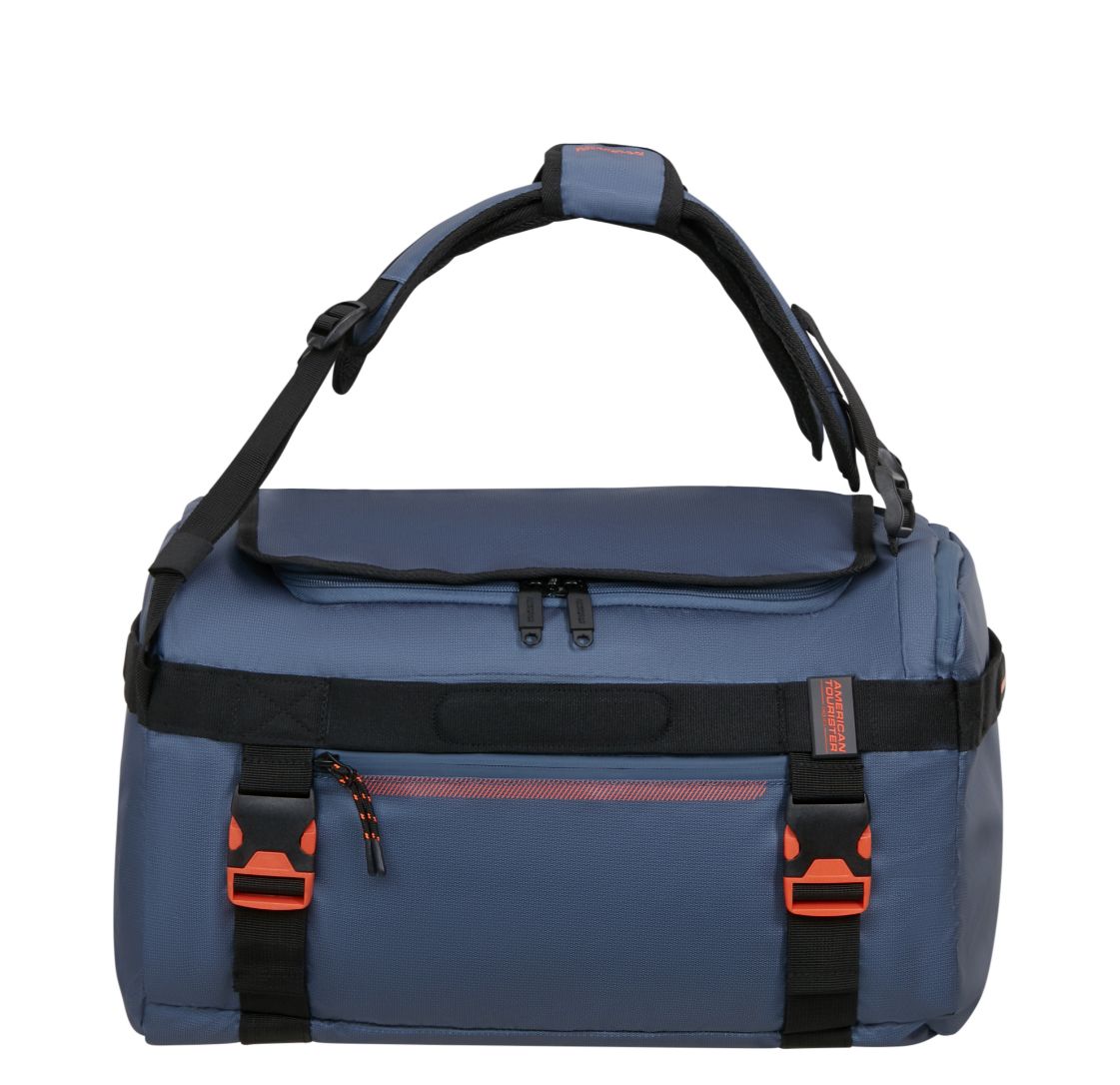 American Tourister Urban Track weekendtas oranje en blauw