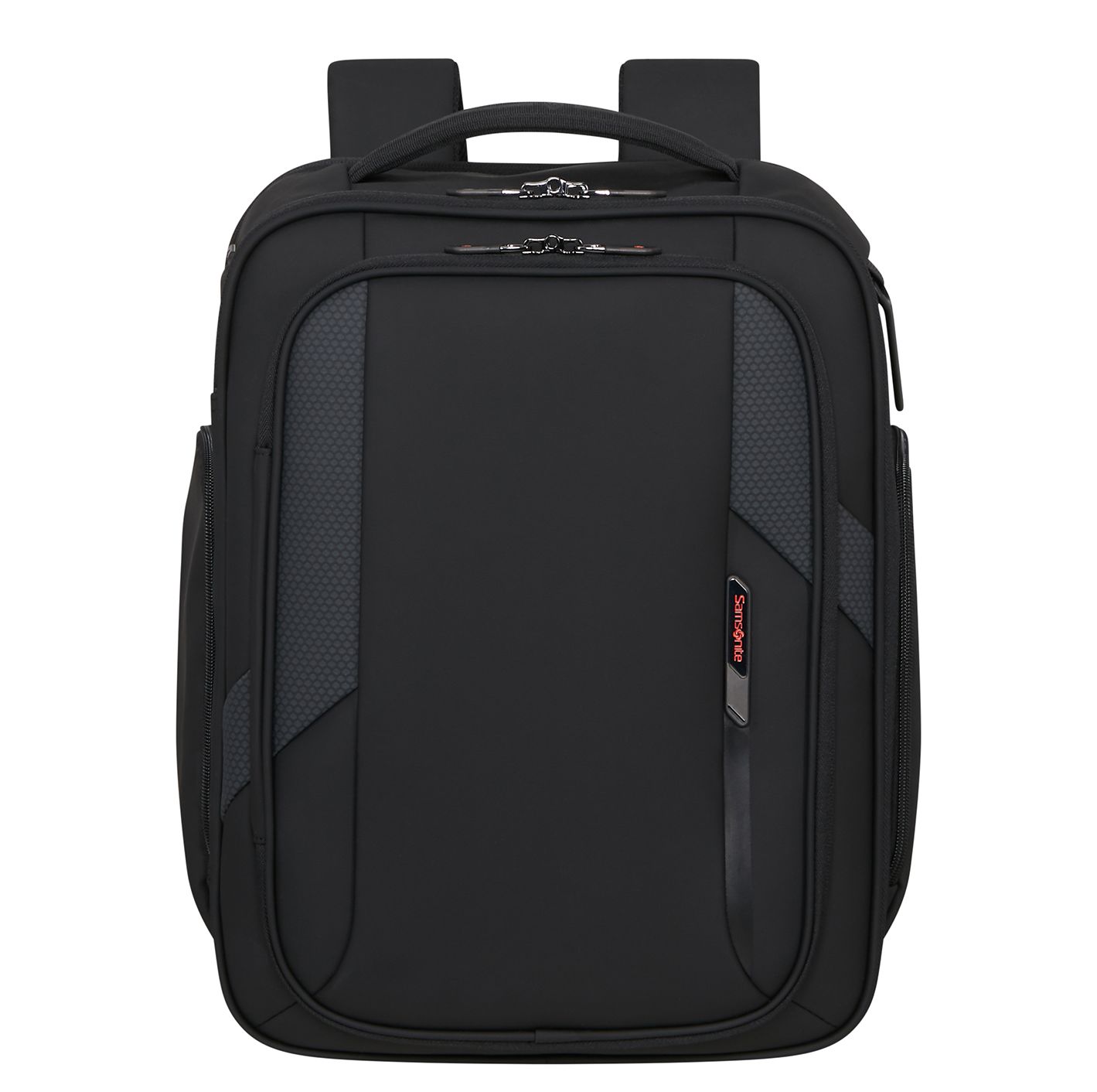 Samsonite Glazed Underseat Backpack S - 25 liter - 40x30x20 cm - 15.6" laptopvak - black weekendtas handbagage