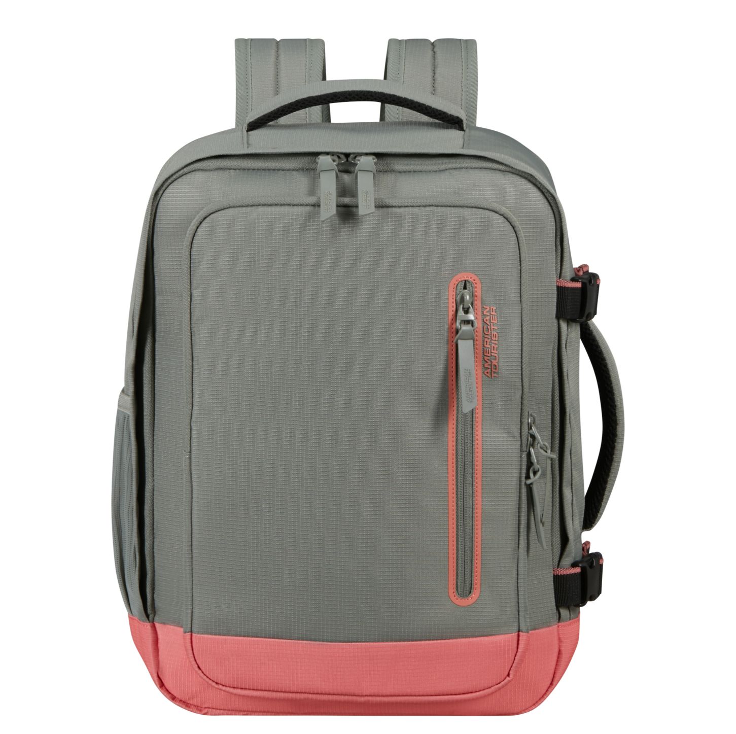 American Tourister Take2Cabin rugzak roze en groen