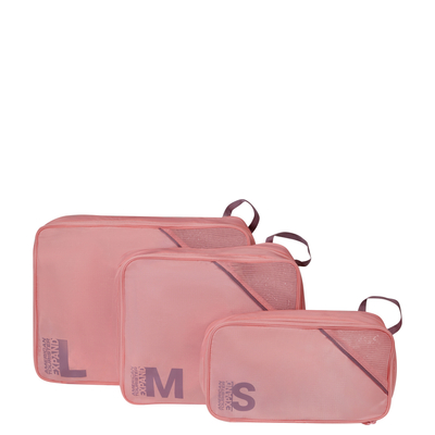 American Tourister Travel Accessories Packing Cubes Set S/M/L pink/mauve