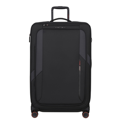 Samsonite Glazed Spinner 78 cm - Uitbreidbaar 125/141 liter - 78x48x32/35 cm - black