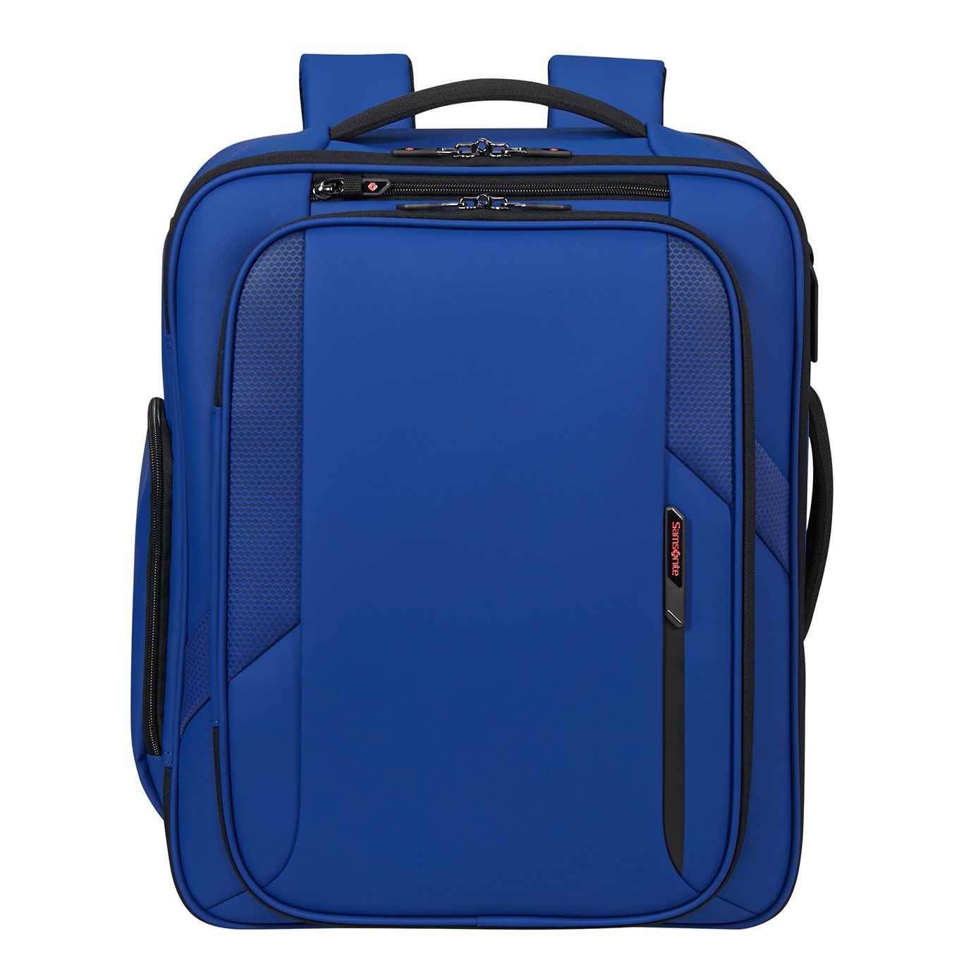 Samsonite Glazed Underseat Backpack M - 33 liter - 45x36x20 cm - 17.3" laptopvak - electric blue weekendtas handbagage