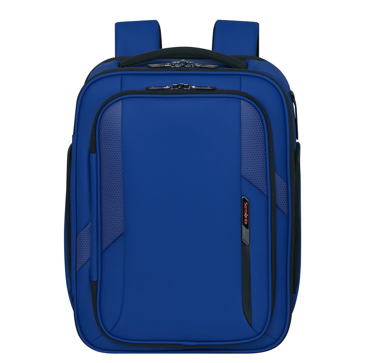 Samsonite Glazed Underseat Backpack S - 25 liter - 40x30x20 cm - 15.6" laptopvak electric blue weekendtas handbagage
