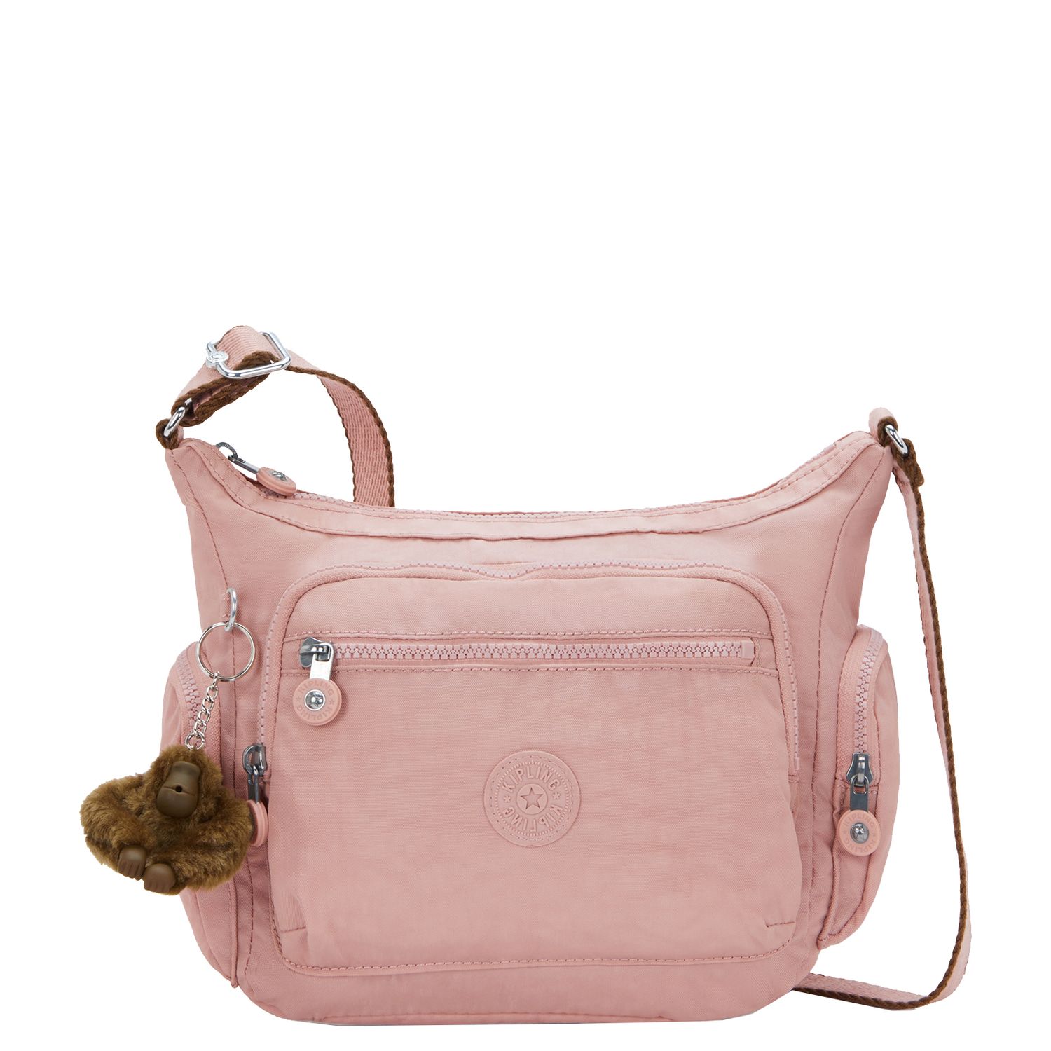 Kipling Gabbie S crossbodytas roze