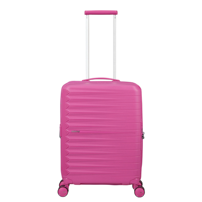 American Tourister FastForward Handbagage Spinner 55 cm - Uitbreidbaar 36/44 liter - 55x40x20/23 cm - electric fuchsia