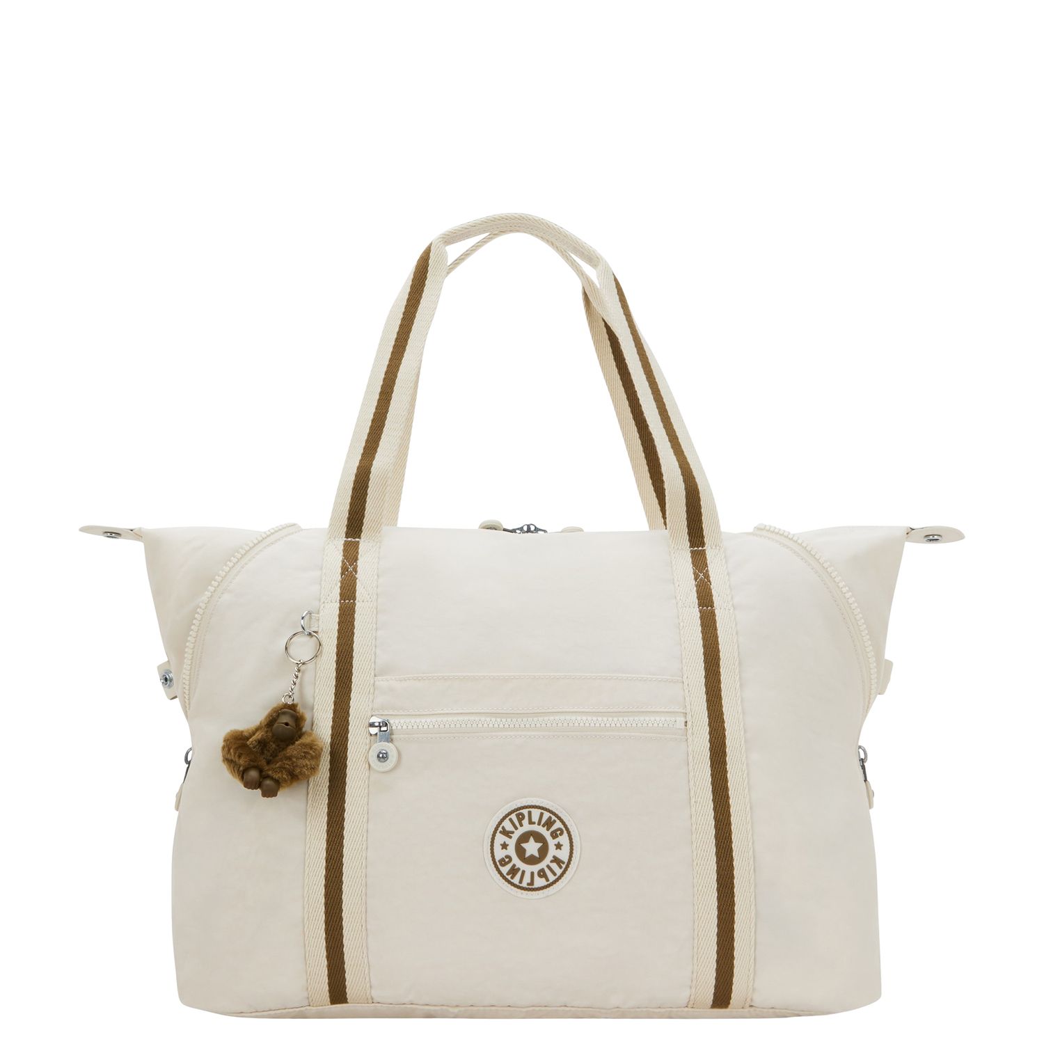Kipling Art M reistas beige en bruin