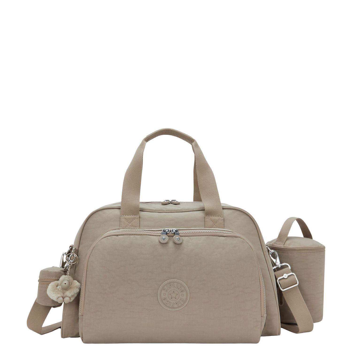 Kipling luiertas grijs en taupe